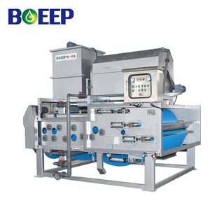 Membrane Sludge Belt Filter Press with Rotary Press Thickening for Industrial Effluent