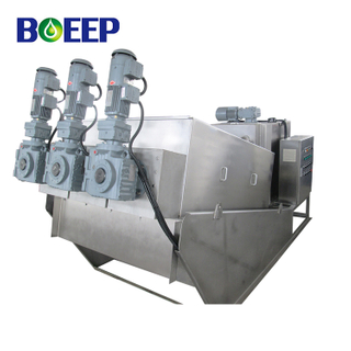 Highly Efficient Inclined Screw Thickener 