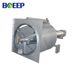 Rotary Drum Screen with Mechanical Screening Function for Wastewater Filtration