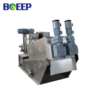  Multiple Disk Volute Filter Press Sludge Thickener for Domestic Sewage