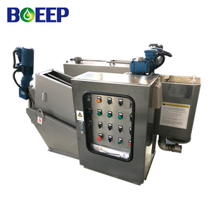 24 Hours Automatic Volute Screw Press Activated Sludge Dewatering Machine